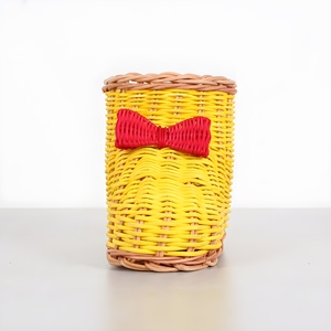 Suministros de decoración de Navidad calcetines encantadores juguetes de Navidad calcetín de ratán hecho a mano cesta niños regalos para niños - Product Image 3