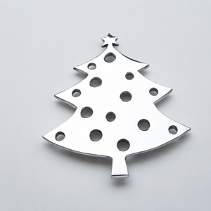 Premium Christmas Tree <b>Trivet</b> Heat Resistant Festive Table Protector | Elegant Holiday Kitchen & Dine Decor Gift for Home Use - Product Image 3
