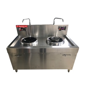 2 BUNRNER 8 KW 3P INDUCTION WOK GAMME TOP POUR CUISINE COMMERCIALE HÔTELS NEUFS EN VN GARANTIE 1 AN - Product Image 2