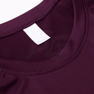 Vêtements de sport tricotés sur mesure pour hommes, t-shirts de gym slim fit, séchage rapide, respirants, vêtements de fitness professionnels - Product Image 3