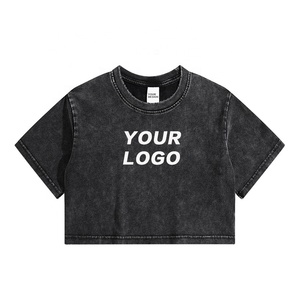 เสื้อยืดสตรีทแวร์วินเทจแฟชั่นใหม่ปี 2026 คอกลม แขนสั้น ระบายอากาศได้ดี เป็นมิตรกับสิ่งแวดล้อม ไซส์พลัส ลายมัดย้อมเรียบง่ายสำหรับฤดูร้อน - Product Image 1