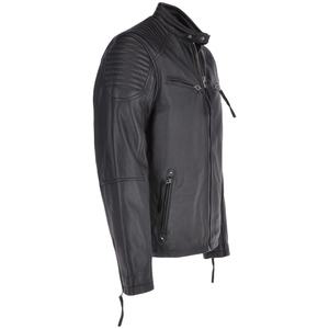 Veste en cuir personnalisée de haute qualité avec logo, vêtement de mode coupe-vent pour hommes, service OEM, personnalisable 2026 - Product Image 2