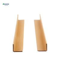 Protections d'angle en papier kraft biodégradable et écologique OEM, forme en L, pour palettes industrielles et emballages d'exportation