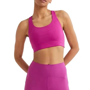 Comfortable Women Sports <b>Bra</b> Soft <b>Stretch</b> Padded Yoga Gym Fitness <b>Bra</b> Customizable Womens Seamless Yoga Top HAIDII SPORTS - Product Image 2