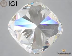 เพชร CVD ทรงสี่เหลี่ยมคุชชั่น น้ำหนัก 3.00 กะรัต สี E ความสะอาดระดับ VVS2 พร้อมใบรับรอง IGI สำหรับงานเครื่องประดับมืออาชีพ - Product Image 3