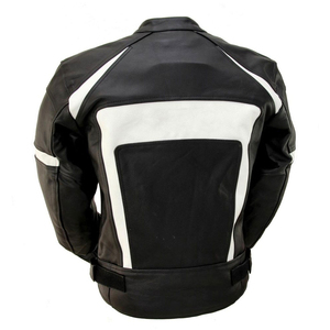 Vente directe d'usine, best-seller, veste de moto en cuir d'hiver de qualité supérieure, respirante, coupe-vent, grande taille, personnalisée - Product Image 3
