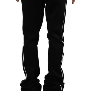 Pantalones Deportivos Casuales de Alta Calidad para Hombre, Corte Regular, Antiarrugas, Estilo Jogger, Anchos y Acampanados - Product Image 4