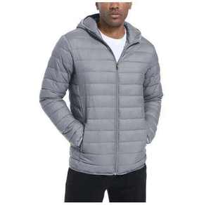 Winter Unisex Hooded Puffer Down <b>Jacket</b> Slim Mid Length <b>Thick</b> Warm Simple Stylish Large Pockets Breathable Adults Puffer <b>Jackets</b> - Product Image 4