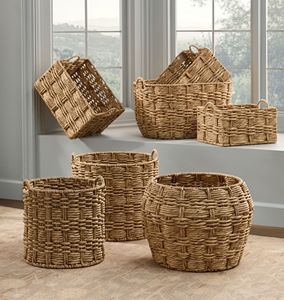 Nouvelle collection de paniers de rangement pour linge avec poignée, fabrication au Vietnam, prix de gros, OEM ODM, couleur au choix - Product Image 1