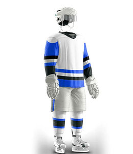 Nouvelle tenue de hockey sur glace personnalisée 2026 en tissu respirant à manches longues / Uniformes de hockey sur glace avec logo brodé sur mesure - Product Image 3