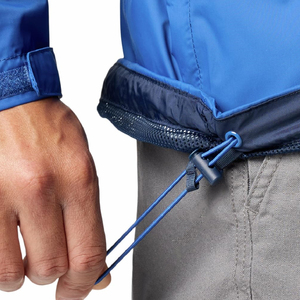 Chaqueta de lluvia cómoda para hombre, fabricada en fábrica, a la venta, con diseño de logotipo personalizado, chaqueta cortavientos, ropa de calle, impermeable. - Product Image 6