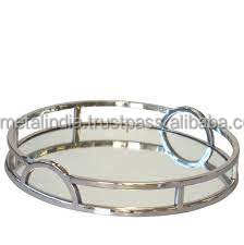 ถาดเสิร์ฟโลหะในรูปลักษณ์ใหม่สำหรับเสิร์ฟอาหารและของตกแต่ง - Product Image 3