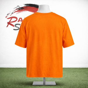 Wholesale 100% Cotton Front Oversize Fitness Gym Wear T-Shirt Breathable Eco-Friendly Fashionable Solid Pattern Street Apparel - Product Image 2