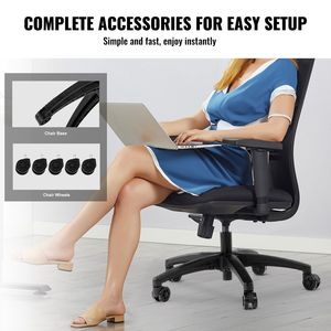 Base di Ricambio Universale per Sedia da Ufficio Resistente da 28 Pollici, Capacità di Carico Statico 2500 Libbre, Rotelle per Sedia da Scrivania - Product Image 6