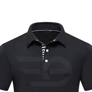 Camiseta Polo de Algodón para Hombre, Casual, Manga Corta, Transpirable, Estilo Liso, Proveedor Mayorista - Product Image 3