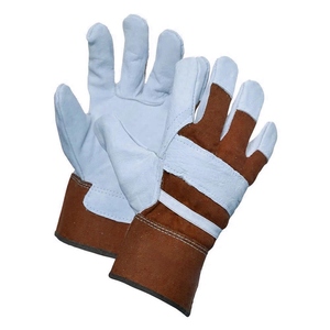 Gants en cuir de buffle à texture lisse, antistatiques, résistants à la chaleur et à l'abrasion, avec manchette de sécurité, usage général - Product Image 2