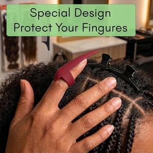 Anillo Separador de Cabello para Extensiones, Herramienta Fácil de Usar para Separar, Seccionar, Trenzar y Peinar Extensiones de Cabello - Product Image 6