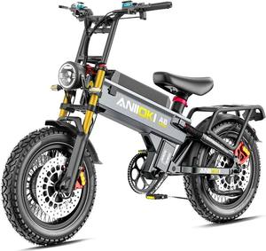 Bicicleta Eléctrica 2025 A8 Pro Max 60V con Doble Motor, Alta Potencia, Todoterreno, 1000W*2, Batería de Litio de Largo Alcance - Product Image 4