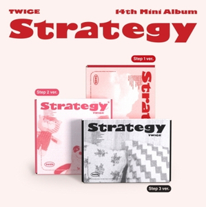 TWICE [STRATEGY] (Versión Step1/Step2/Step3) CD - Música Pop en Coreano, Material de Papel y Plástico - Product Image 2