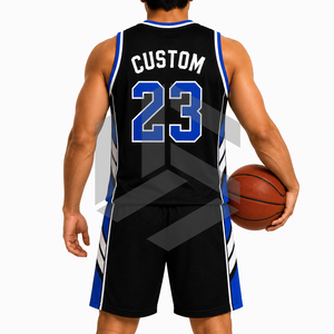 Conjuntos de Uniformes de Baloncesto Estampados Más Vendidos, Logotipo/Color Personalizables, Conjunto de Uniforme de Baloncesto Personalizado, Jersey de Baloncesto Sublimado - Product Image 2