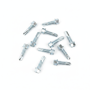 Professional PDC Model 5 Metric/Inch Self-Drilling Carbon Steel Class 8 Screw Washer Head Zinc Hot-Dip Galvanized <b>Deep</b> Thread - Product Image 1