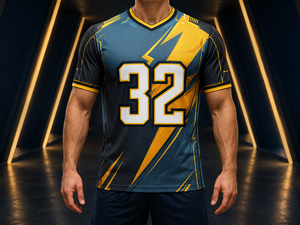 Uniforme Deportivo Personalizado de Poliéster, Ligero, Cómodo, con Tela que Absorbe la Humedad, Logotipo Sublimado Personalizado en la Parte Delantera y Trasera - Product Image 6