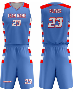 Maillot de basket personnalisable de haute qualité, ensemble uniforme de basket personnalisé, séchage rapide, respirant, pour adultes grandes tailles - Product Image 6