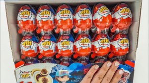 ไข่เซอร์ไพรส์ Kinder Joy Stranger Things รุ่นที่ 1 น้ำหนัก 72 กรัม รสช็อกโกแลตครีม ของเล่นรุ่นพิเศษจาก Netflix ของสะสมสำหรับเด็ก ชุดของขวัญลิมิเต็ดอิดิชั่น - Product Image 2
