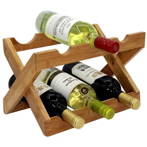 Porte-bouteilles et supports à vin en bambou, fabrication sur mesure, vente en gros |   Aqdus Saleem Inde - Product Image 1