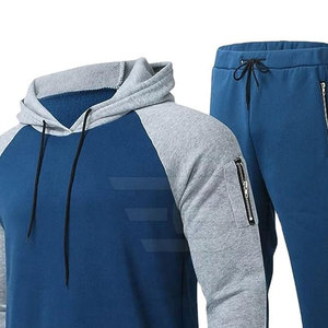 Conjunto Deportivo para Hombre con Capucha, para Gimnasio, Correr al Aire Libre, Corte Ajustado, con Bolsillos, Ropa Deportiva Cómoda para Entrenamiento - Product Image 5