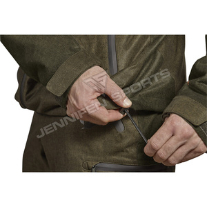 Nouvelle veste personnalisée pour homme, coupe-vent, multi-poches, en polaire, zippée, pour la chasse - Product Image 3