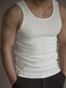 Débardeur de sport pour hommes en gros – Maillot de corps sans manches pour fitness, musculation et sport - Product Image 2