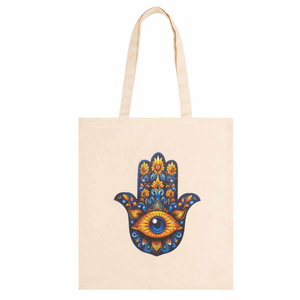 Premium Quality Eco-World <b>Canvas</b> <b>Tote</b> Bag DTP Printing Solid Color Open Closure Water Resistant Bohemian Style Daily Use Cotton - Product Image 1