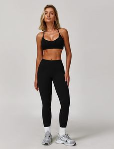 <b>Low</b> Price Custom Logo OEM Women's 3-Piece Solid Breathable Yoga Set High Quality Gym Sport <b>Bra</b> & Leggings - Product Image 4