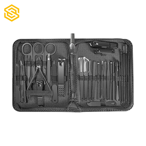 Juego de Herramientas de Manicura y Pedicura de Calidad Profesional, Precio Bajo al por Mayor, Juego de Cortaúñas de Acero Inoxidable de la Mejor Calidad, Diseño 2026, Kit de Viaje - Product Image 1