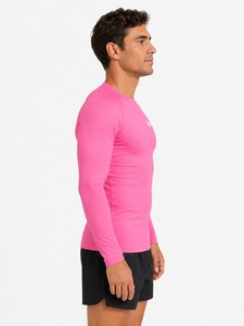 Eco-Friendly Anti-Bacterial Quick Dry Long Sleeve MMA Rash Guard <b>Men</b> Stylish Best High Quality Custom Printed Breathable - Product Image 4