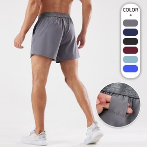 Pantalones Cortos Deportivos para Hombre, Estilo Vintage, de Nylon y Algodón, con Rasgaduras, Elásticos en la Cintura, para Gimnasio, Fitness, Running, Secado Rápido, Venta al Por Mayor - Product Image 3