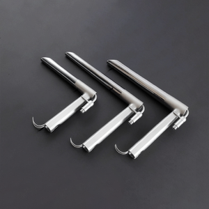 Fiber Optic Operating Laryngoscope Rigid direct 3 PCs seT - Product Image 1