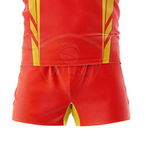 Créez votre propre uniforme de rugby à manches courtes avec logo personnalisé pour équipe - Uniforme de rugby confortable pour hommes, très demandé - Product Image 6