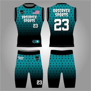 Uniforme de Fútbol Americano 7v7 para Niños, Compresión sin Mangas, Personalizado con Logotipo para Torneos 7on7, Camiseta 7v7, Uniformes 7 contra 7 - Product Image 1