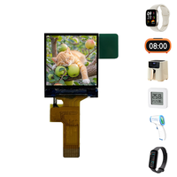 Écran LCD TFT SPI de 0,85 pouce 128x128 avec 262K couleurs et rétroéclairage LED, pilote ST7735, ultra mini carré pour capteurs IoT