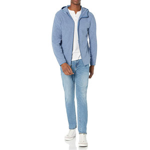 Custom Men's Heavyweight <b>Zip</b> Up Hoodie Premium Washed Tracksuit Soft Comfortable Streetwear OEM Manufacturing Best Price - Product Image 1