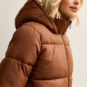 Vêtement d'extérieur confortable en tissu pour femmes, doudoune grande taille, imperméable, respirante, randonnée, course à pied, décontractée, doudoune pour femmes - Product Image 5