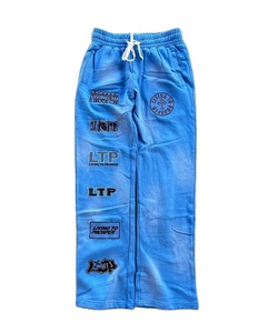 Conjunto Deportivo Vintage para Hombre con Logotipo Personalizado, Lavado y Decolorado, Transpirable, Talla Grande, Sudadera con Capucha y Pantalones Deportivos con Pedrería - Product Image 4