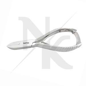 Coupe-cuticules en acier inoxydable chirurgical, outil de manucure professionnel, coupe-ongles avec verrouillage et ressort, 120 mm, outils de fabrication de bijoux - Product Image 5