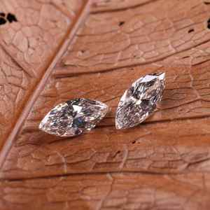 Par de Diamantes Cultivados en Laboratorio con Corte Marquesa de 0.50 a 2.00 Quilates, Certificados por IGI, Piedras Sueltas para la Fabricación de Joyas y Regalos - Product Image 1