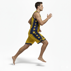 Uniforme de baloncesto personalizado con logotipo a precio razonable, ropa deportiva, MOQ bajo, servicio OEM personalizado, uniforme de baloncesto - Product Image 4