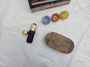 Cuenco Rectangular de Madera Natural Hecho a Mano para Decoración del Hogar y Fabricación de Velas, Artesanía CC-WCDB - Product Image 5