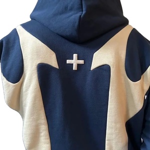 Wholesale Men Hoodies 100% Cotton Fleece Drop Shoulder Style Fitting Custom GSM for Casual Wear Sweatshirt - Product Image 6