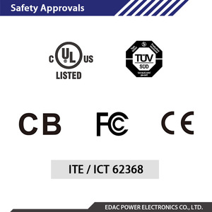 EDAC POWER EA1024PY ซีรีส์ 12V 36W 3A สูงสุด อะแดปเตอร์แปลงไฟ AC/DC สำหรับใช้งานในอุตสาหกรรม - Product Image 3